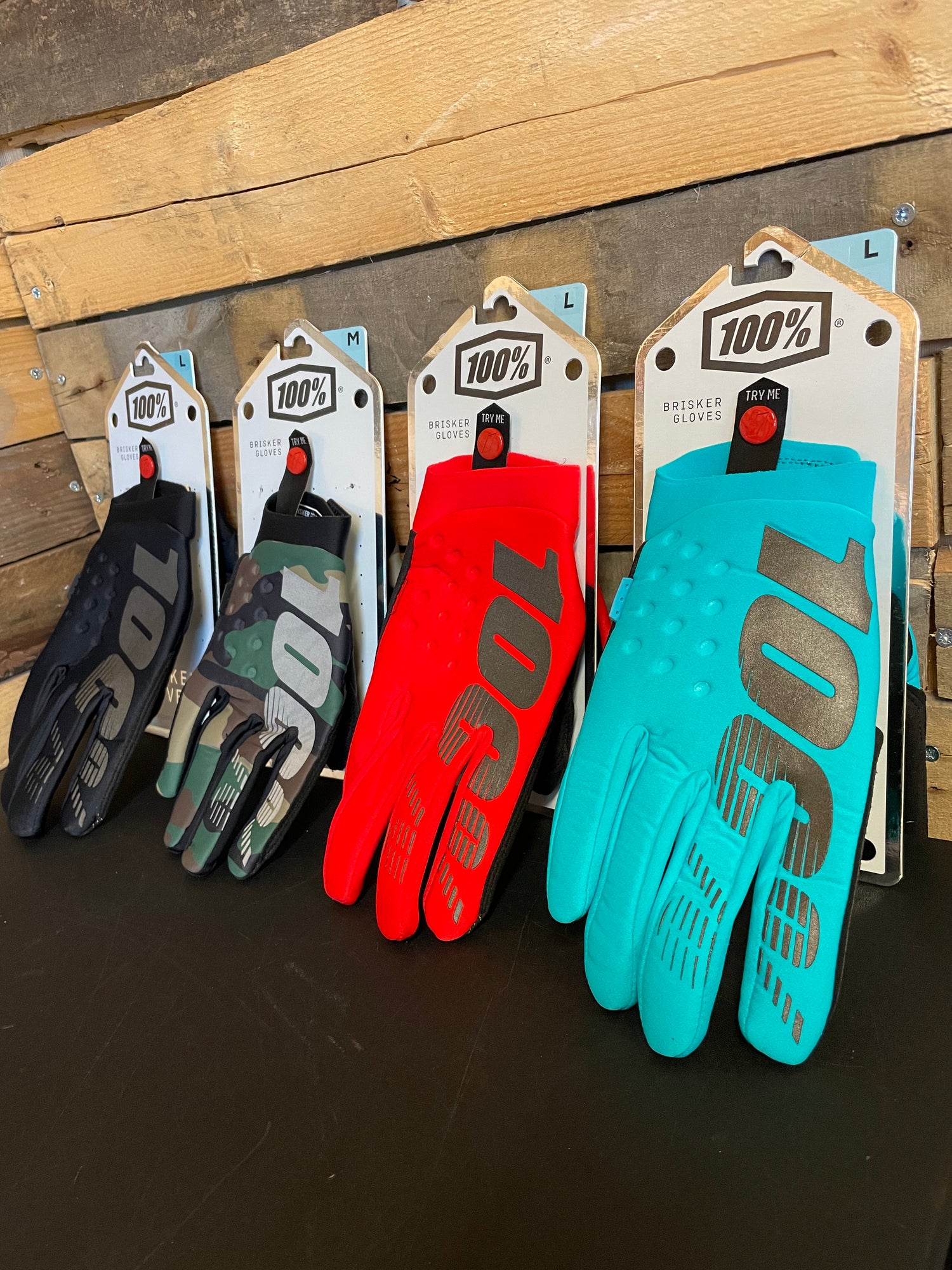 100% Brisker Winter Cycling Gloves