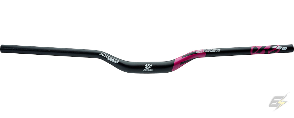 Reverse Base 790mm Ø31.8mm/35mm Handlebars (Black/Candy Pink)