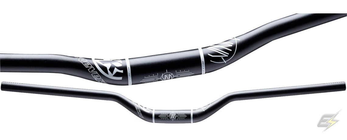 Reverse Nico Vink 810mm Ø35.0mm/48mm Rise Handlebars (Black/White)