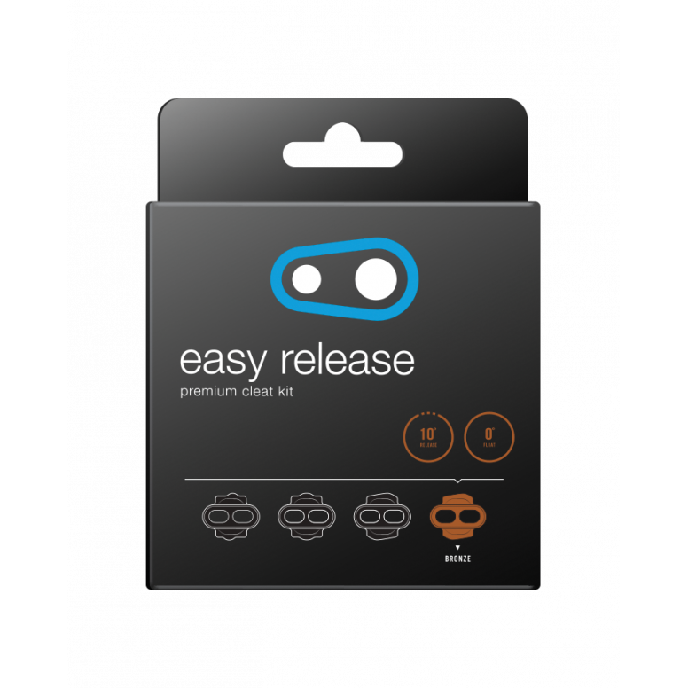 Crankbrothers Easy Release Cleats - Bronze / 0° Float