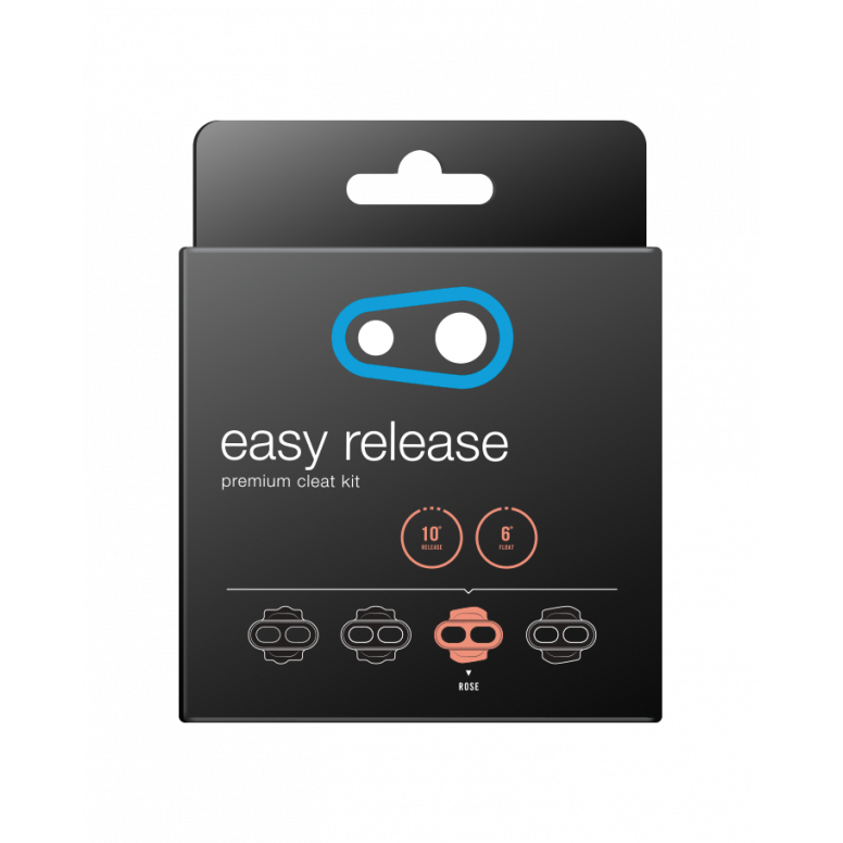 Crankbrothers Easy Release Cleats - Rose / 6° Float