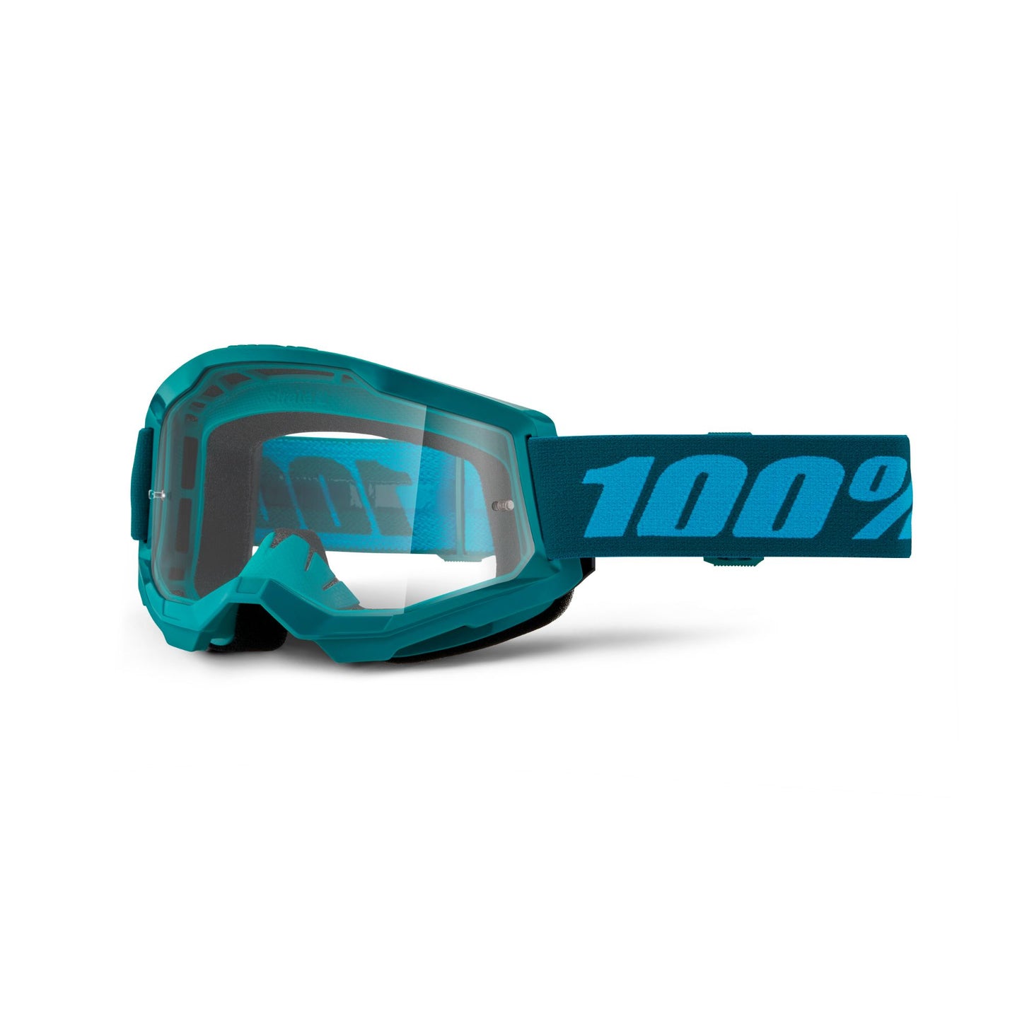 100% Strata 2 Goggle - Stone / Clear Lens