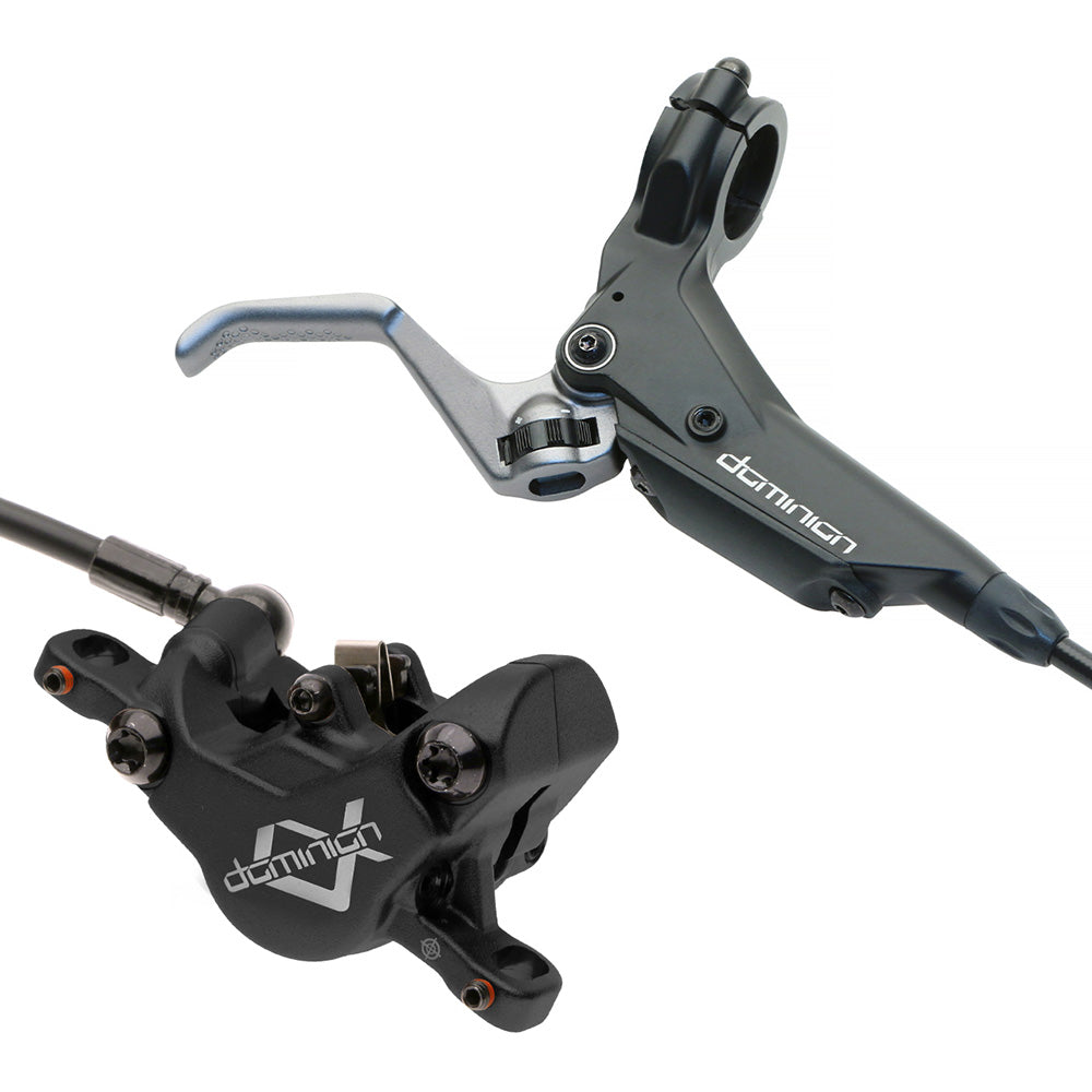 Hayes Dominion A2 Brake Kit, Regular Reach Lever, 180cm Hose - Black/Grey