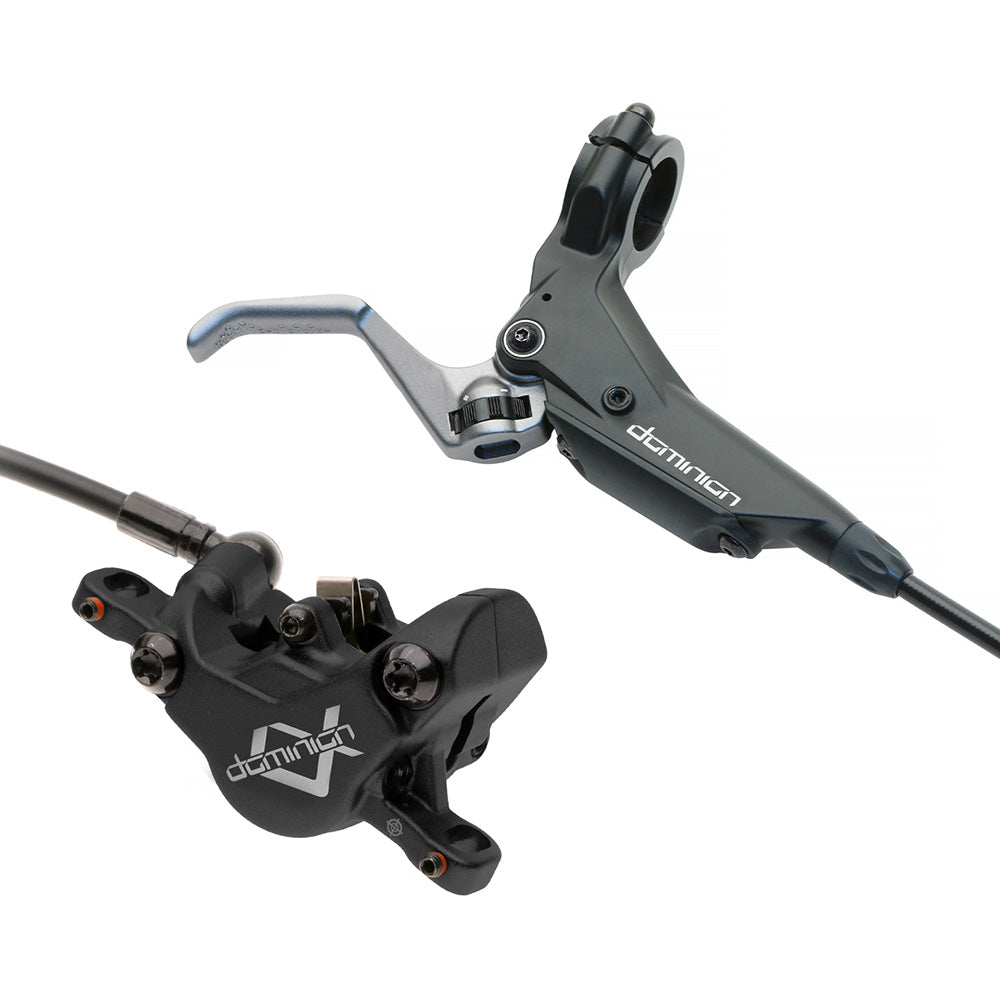 Hayes Dominion A2 Brake Kit, Short Reach Lever, 180cm Hose - Black/Grey