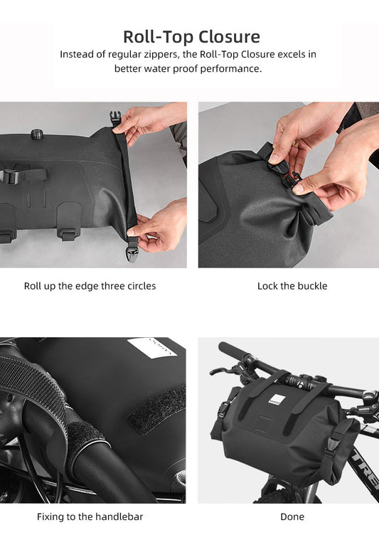 Sahoo 7Ltr Waterproof Handlebar Roll