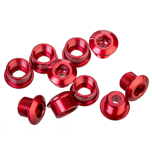 ID Alloy Chainring Bolts - XL Single - 6.5mm bolt with 5.5mm backnut (pack of 5)