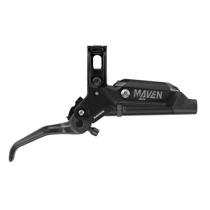 SRAM DISC BRAKE MAVEN SILVER STEALTH - ALUMINUM LEVER, STAINLESS HARDWARE, REACH/CONTACT ADJ,SWINGLINK, BLACK (INCLUDES MMX CLAMP, BRACKET) (ROTOR SOLD SEPARATELY)A1