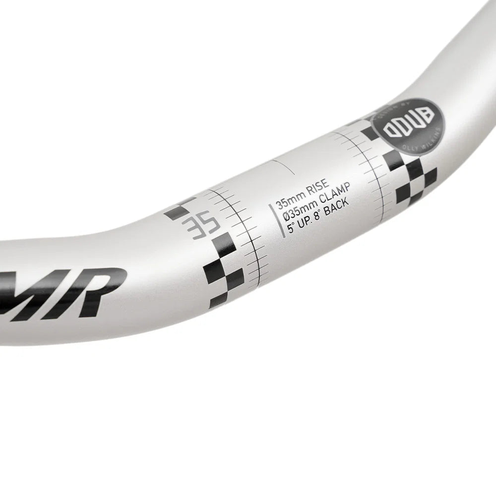 DMR ODUB Vapour Blast Handlebars - 35mm / 800mm - Vapour Silver