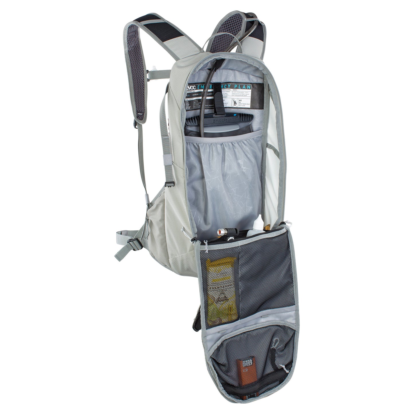 EVOC RIDE PERFORMANCE BACKPACK 12L - STONE