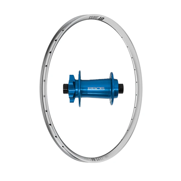 (Slam69built) DT Swiss FR 541 29" / Hope Pro 5 Boost / Front Wheel (Silver/Blue)