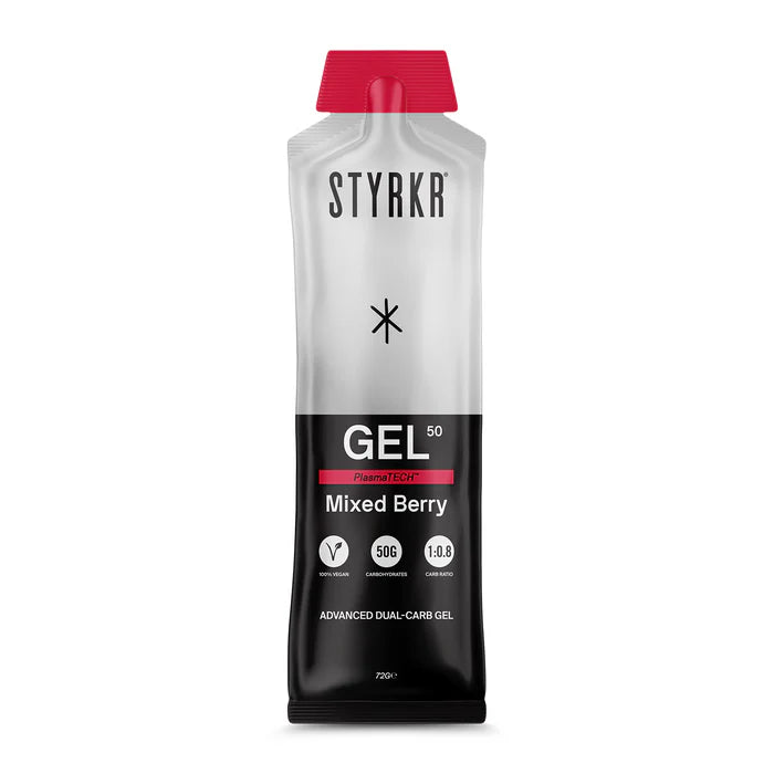 STYRKR - GEL 50 Dual-Carb Energy Gel Mixed Berry (Best Before 01/26)