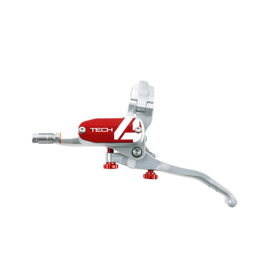 Hope Tech 4 Master Cylinder Complete - Silver/Red