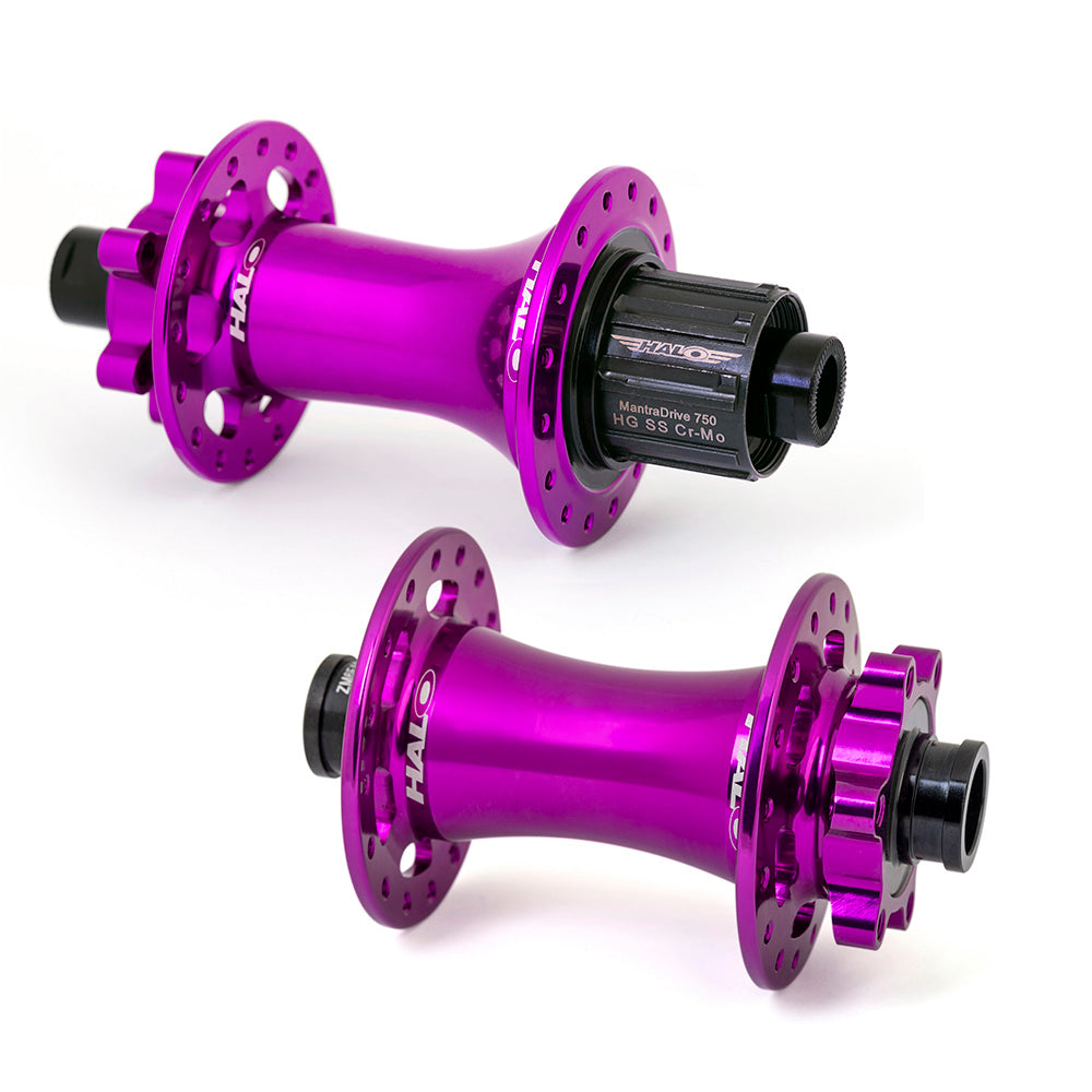 Halo MT Mantradrive 750 Boost SS Hubset - (Limited Edition Purple)