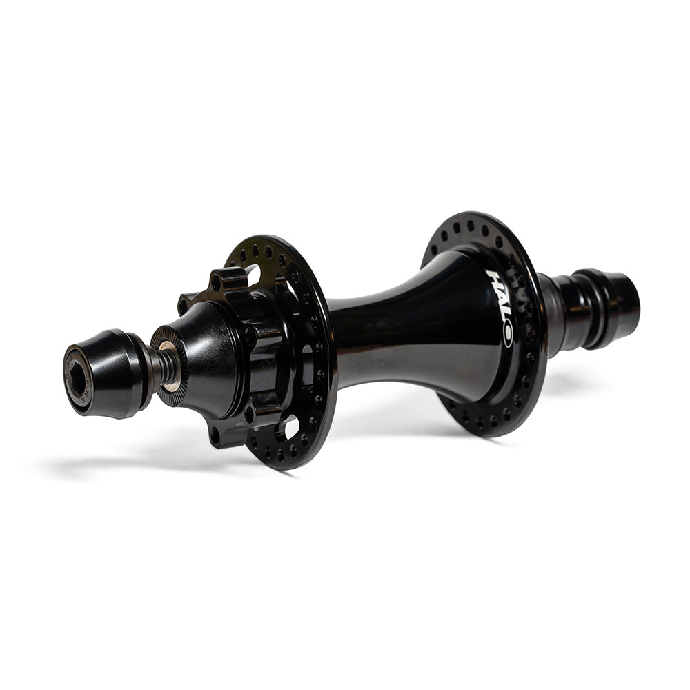 Halo DJD Bushdrive Rear SS Hub - Black