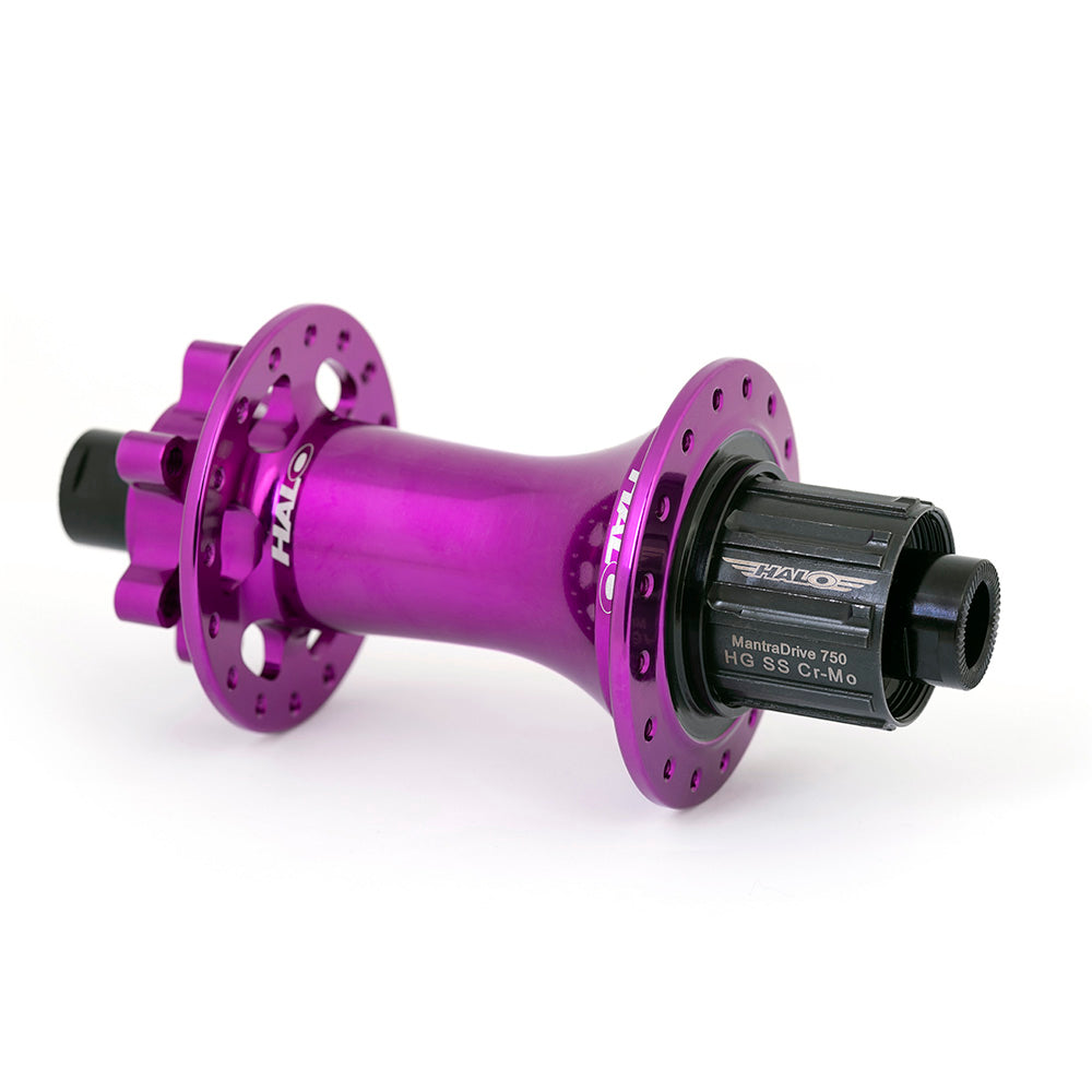 Halo MT Mantradrive 750 Boost SS Rear Hub - Purple