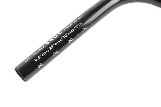 Odyssey Broc 9.8" BMX Bar - Rust Proof Black