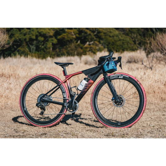 Panaracer GravelKing X1 Colour Edition 2025 TLR Gravel Tyre: CRANBERRY/BROWN 700X45C