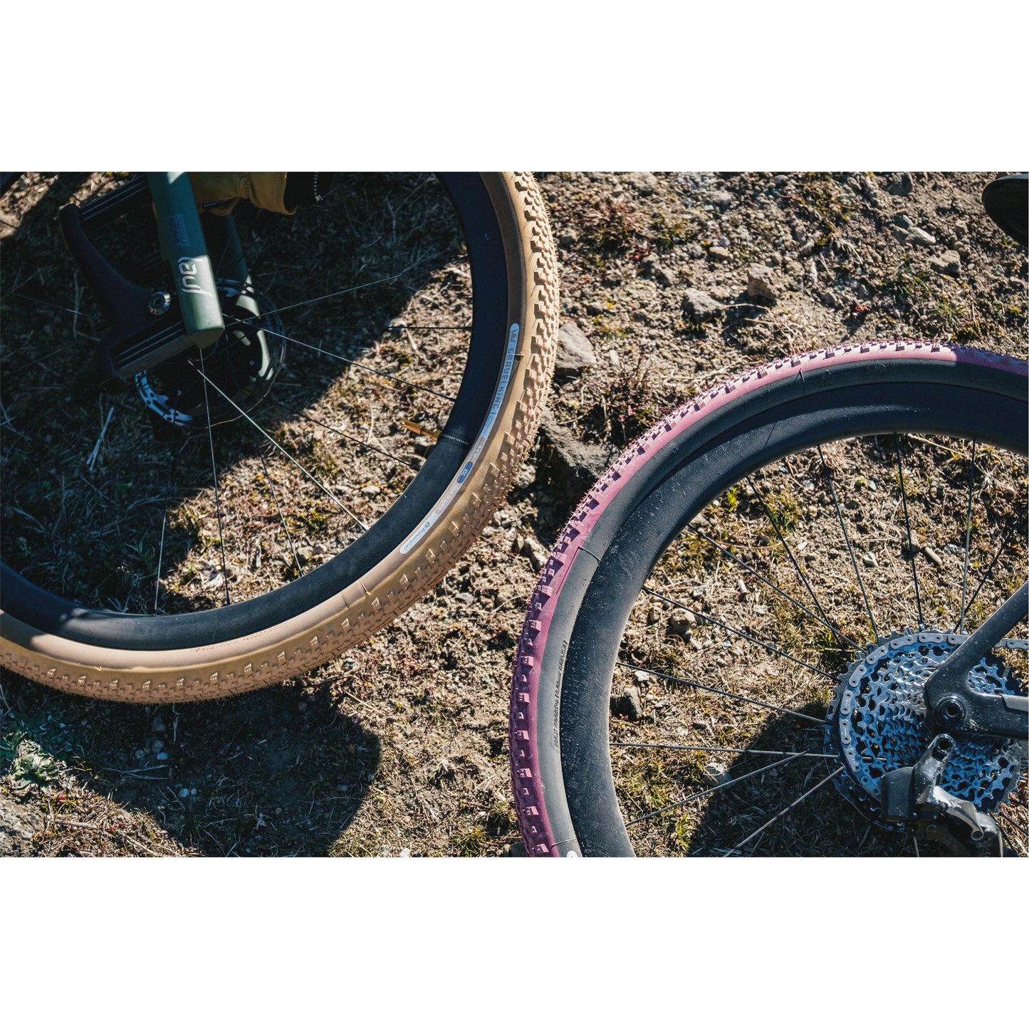 Panaracer GravelKing X1 Colour Edition 2025 TLR Gravel Tyre: CRANBERRY/BROWN 700X45C
