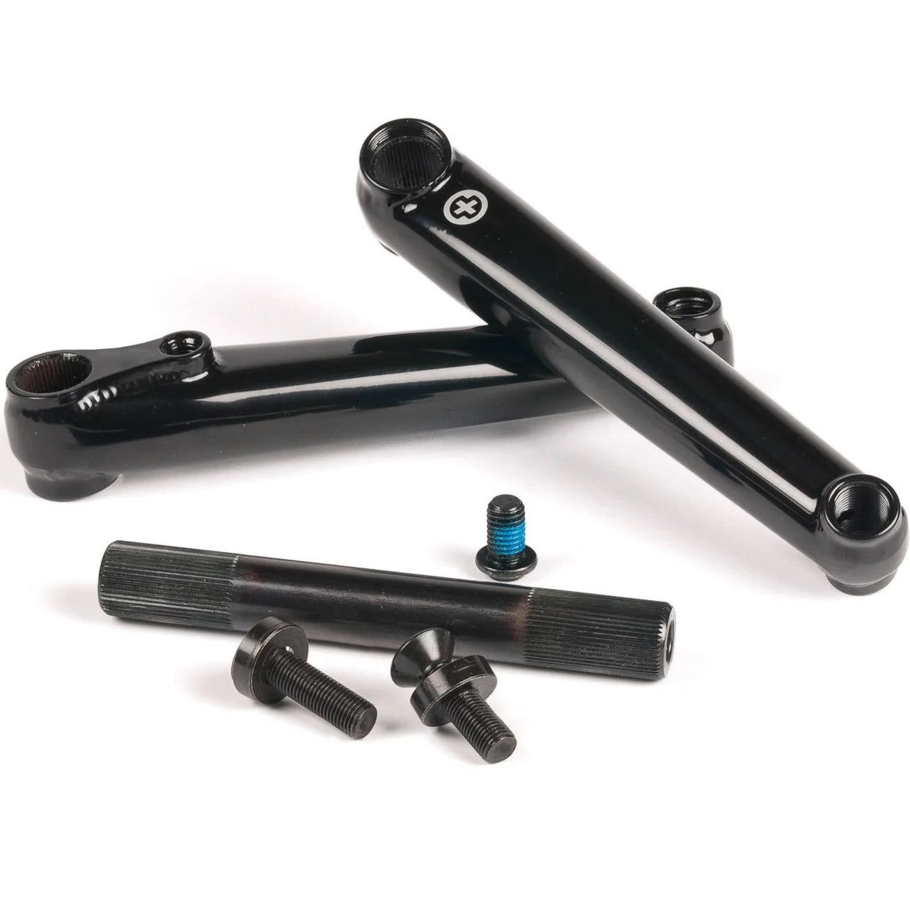 Saltplus Metron 48 Crank and Mid Bottom Bracket - Black