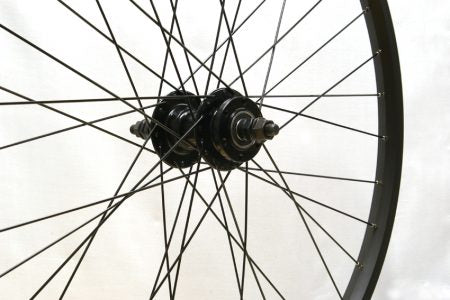 26″ REAR WHEEL – S/S DISC – F/WHL – BLACK ATB