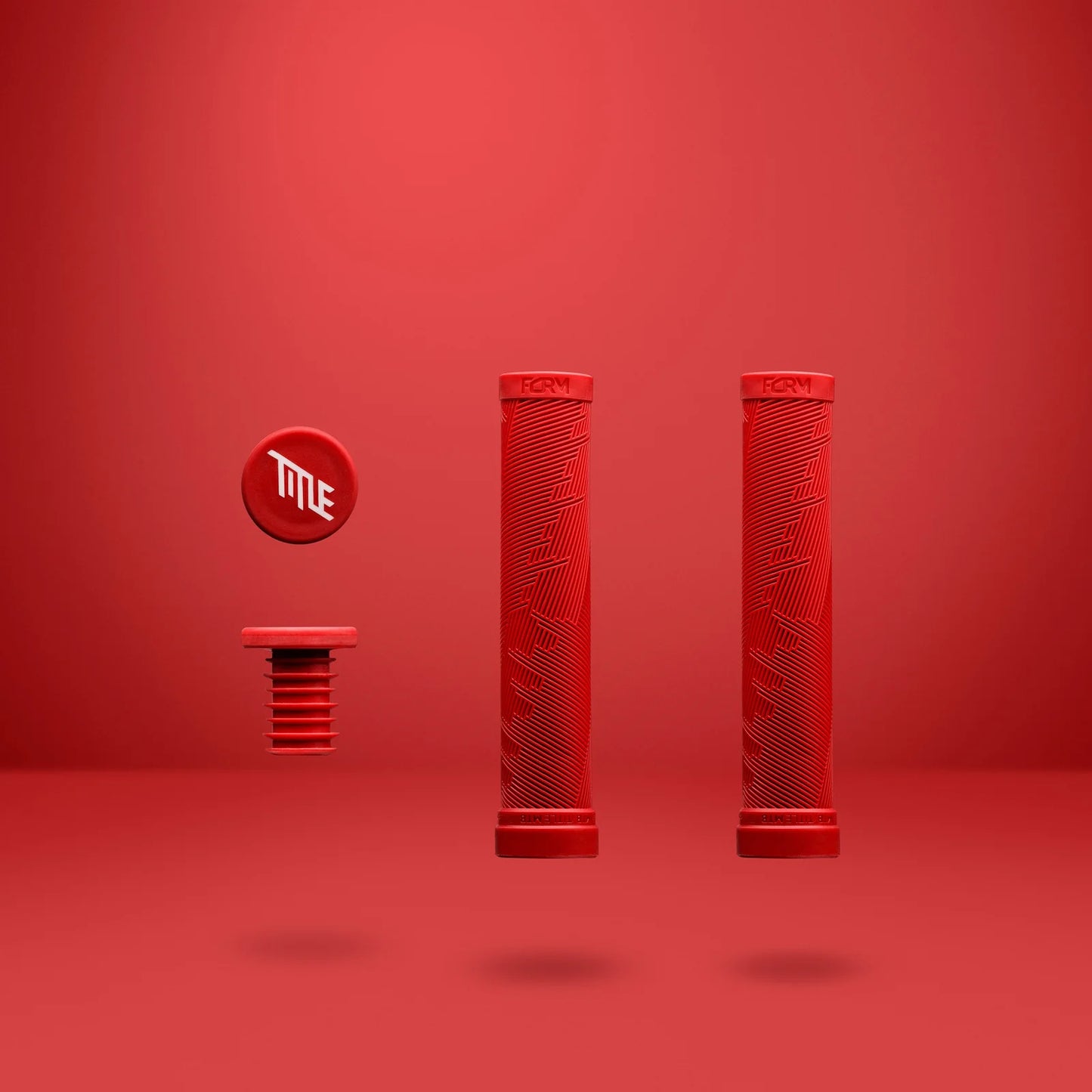 Title FORM Grips - Red