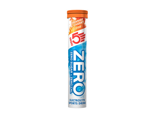 HIGH5 ZERO HYDRATION TABS (20 tablets per tube) - Cherry Orange (Best Before 19/06/2025)