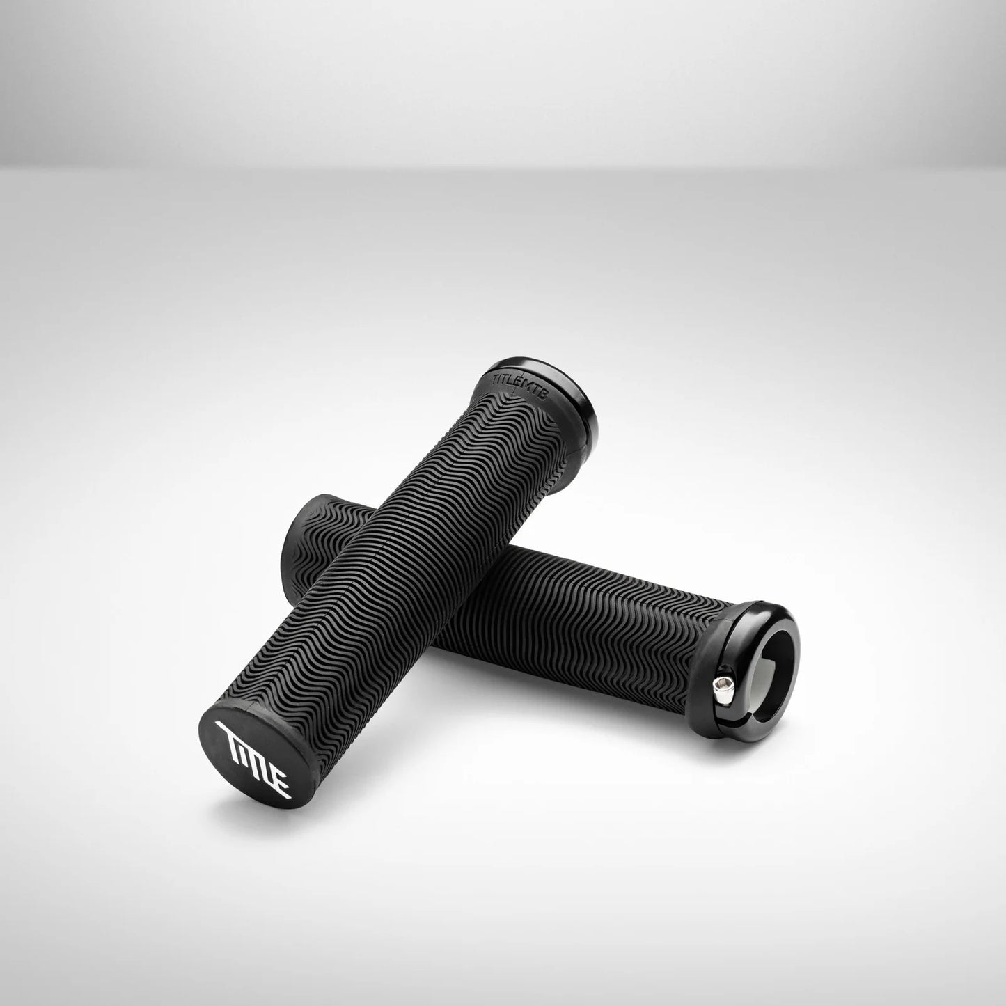 Title LO1 Lock-On Grips - Black