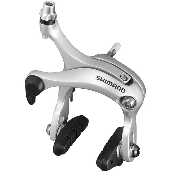 Shimano BR-R451 dual-pivot brake calliper, 57 mm drop, front, silver