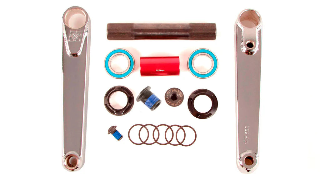 FIT BLUNT 24MM CRANKS 175MM - Chrome