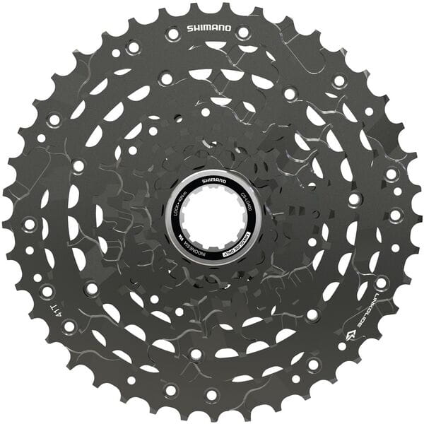 Shimano CS-LG400-9 CUES Link Glide cassette, 9-speed, 11 - 41T