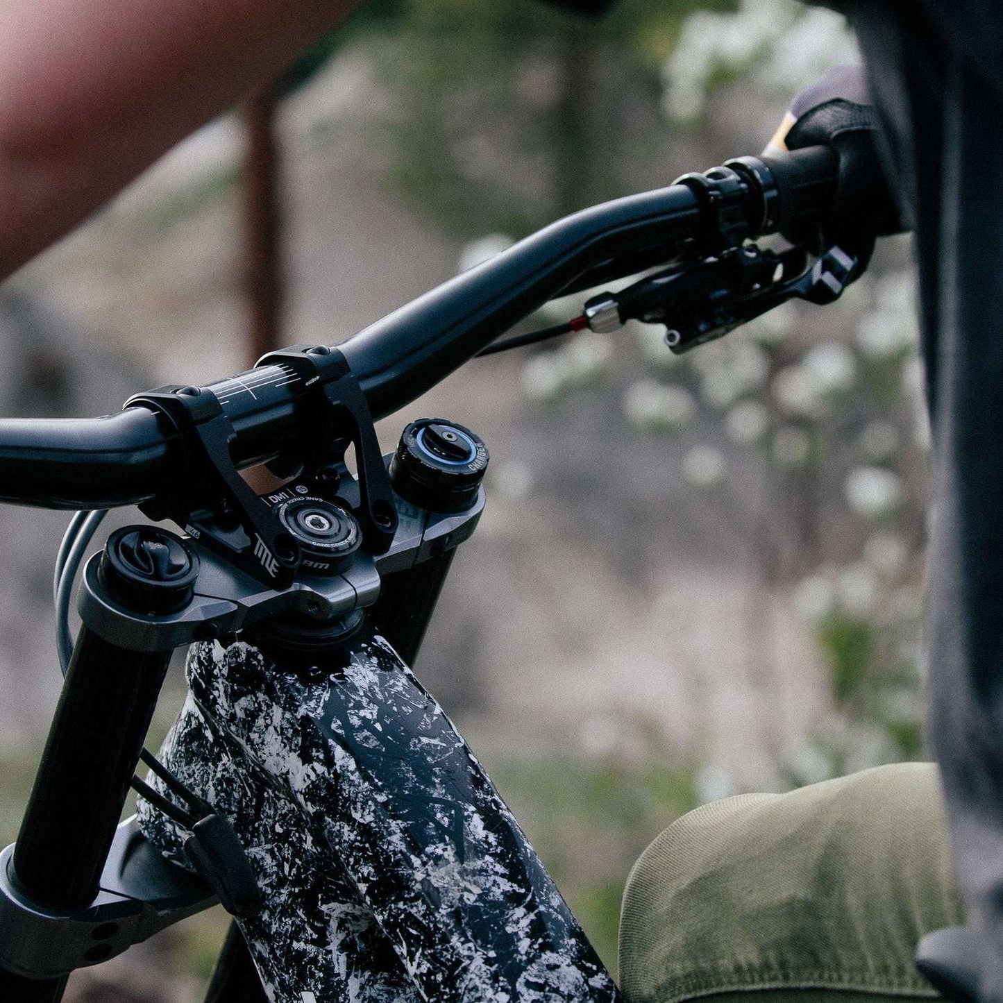 Title DM1 35 Direct Mount Stem - Black