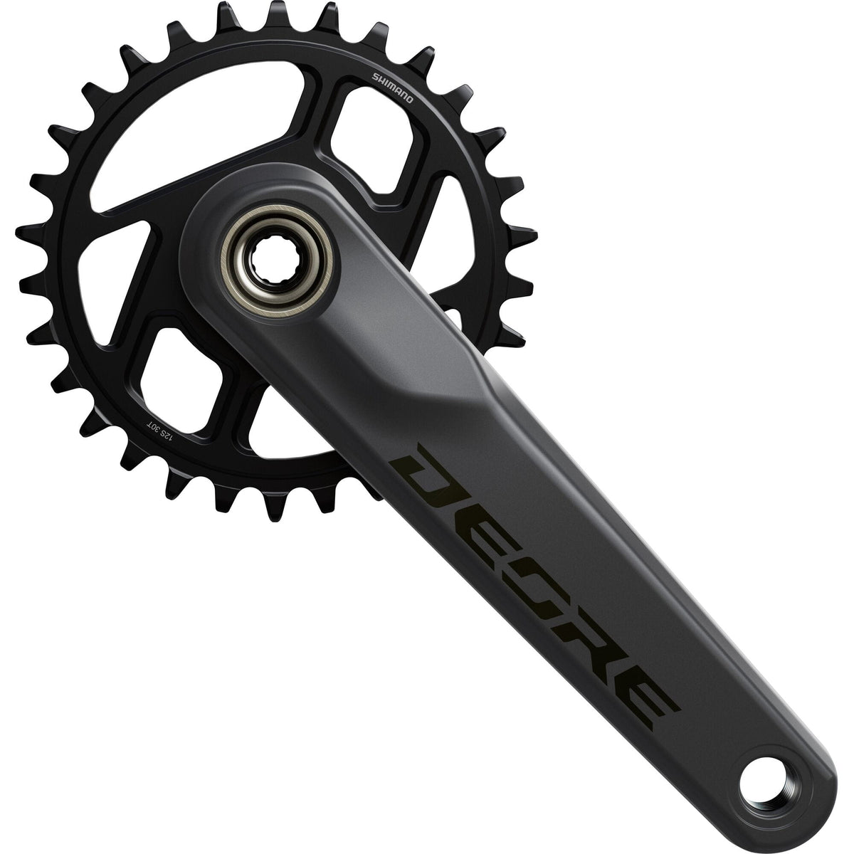 Shimano FC-M6200 Deore chainset, 12-speed, 165 mm, 55 mm chainline, 30T