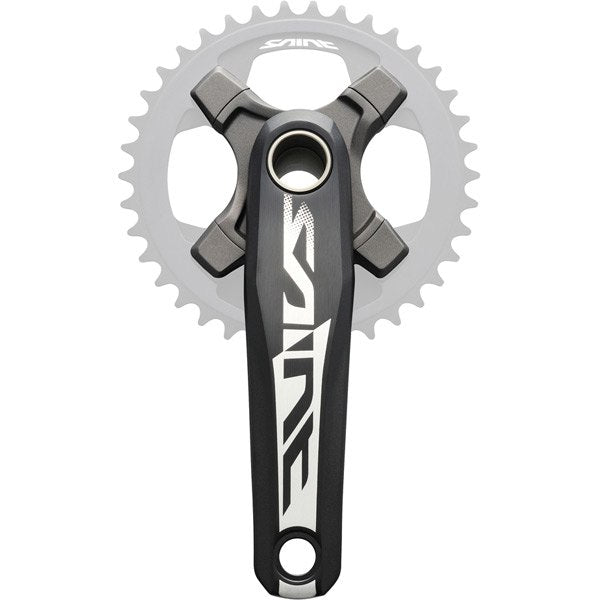 Shimano FC-M825 Saint crank arms and 83 mm bottom bracket 165 mm