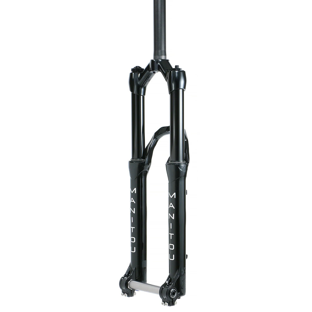 Manitou Circus Expert 26" Suspension Forks - Black / 100mm / Straight