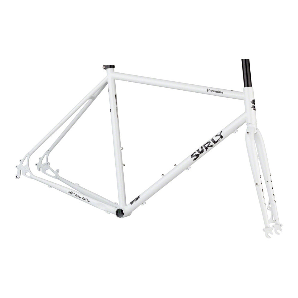 Surly Preamble Frameset - Thorfrost White