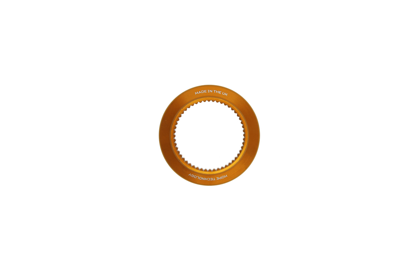 Hope Centre Lock To 6 Bolt Adaptor - Orange