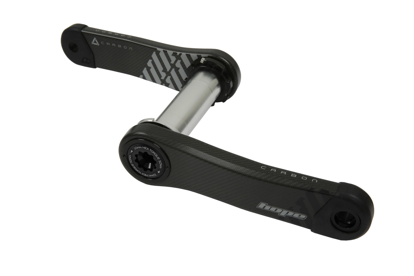 Hope Carbon Crankset 68/73mm - Black