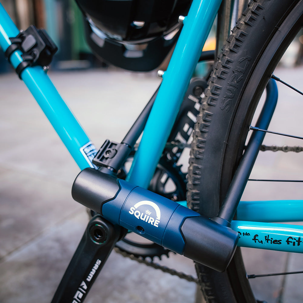 Squire Nevis 230/10C D-Lock and Cable Kit Bike Lock - Security Rating 9