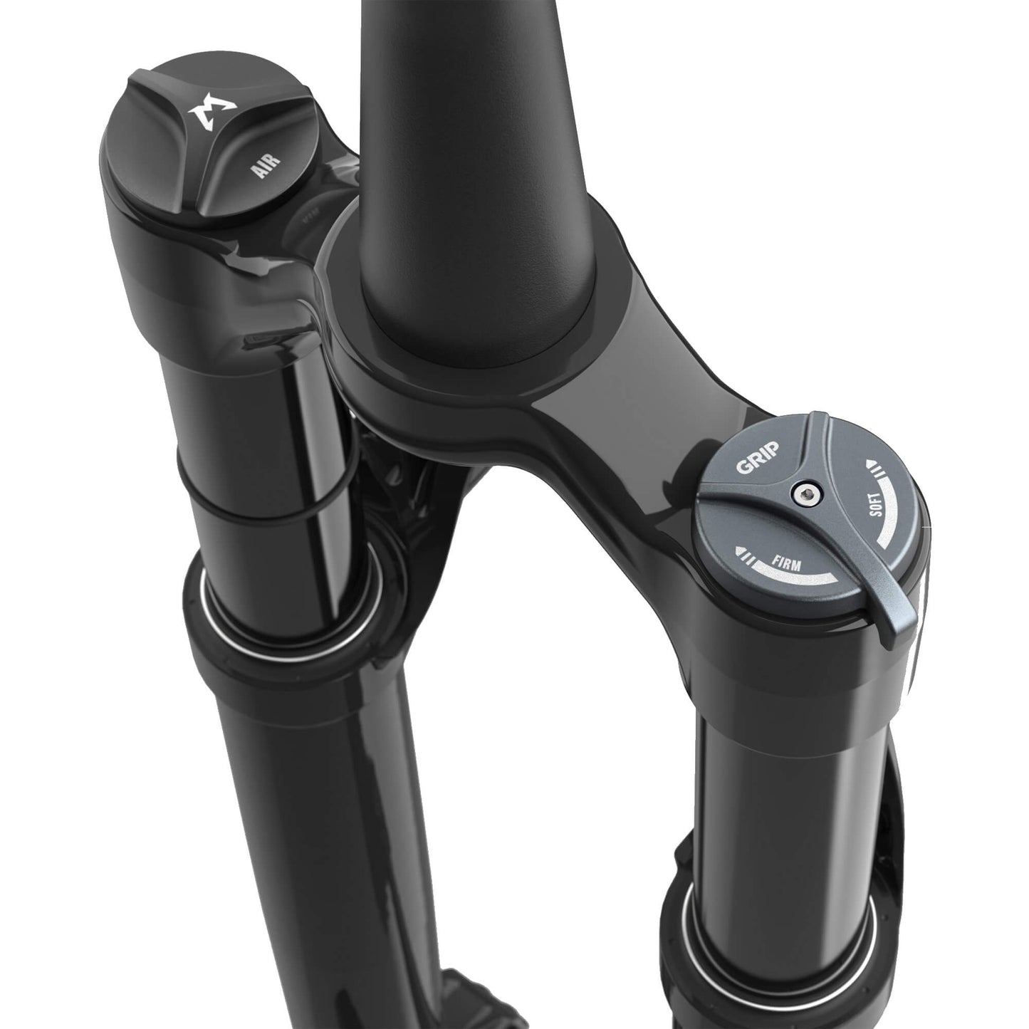 2024 Marzocchi Bomber DJ GRIP Tapered Fork - Black 26" / 100mm / 20TA / 37mm