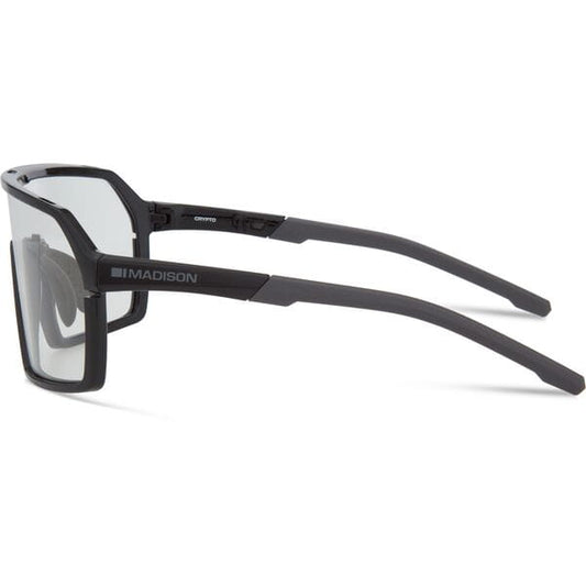 Madison Crypto Glasses - gloss black / clear