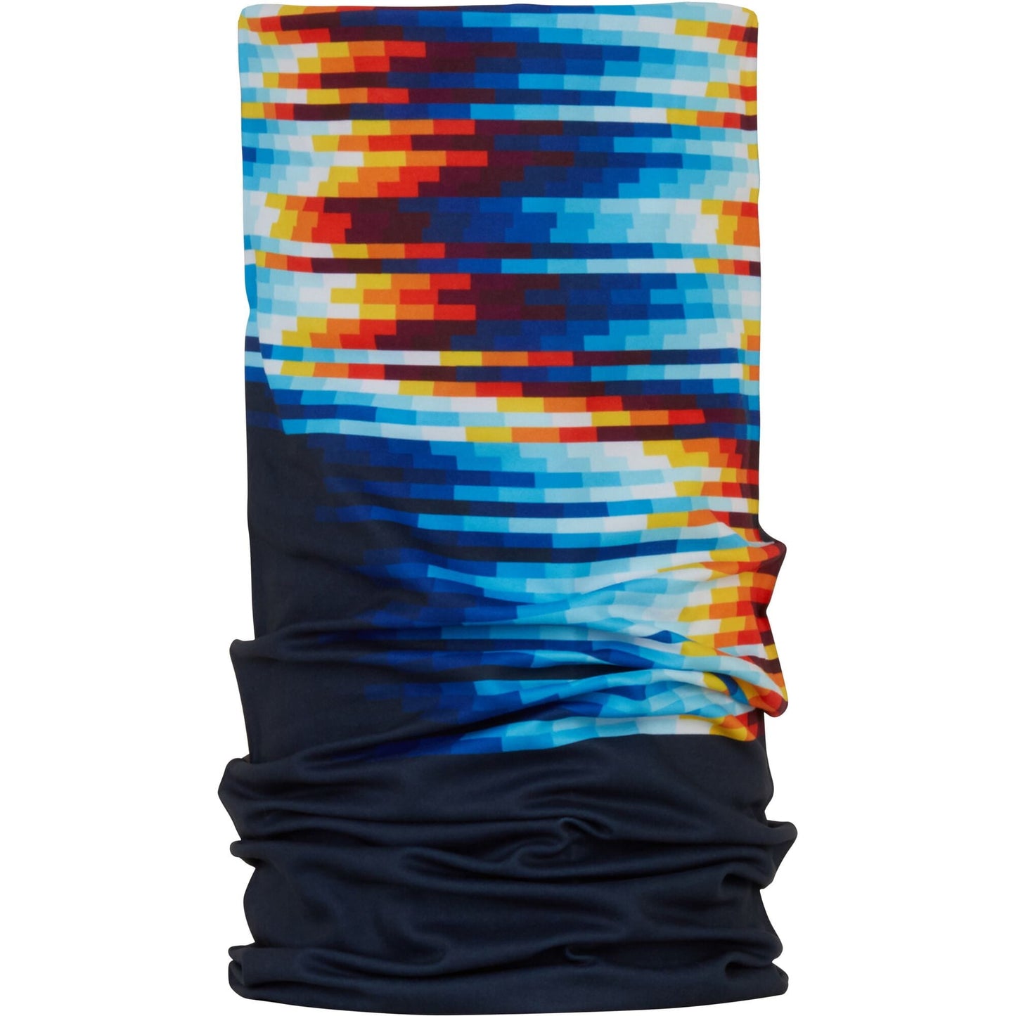 Madison Freewheel Necktube - Blue / Red PIxel