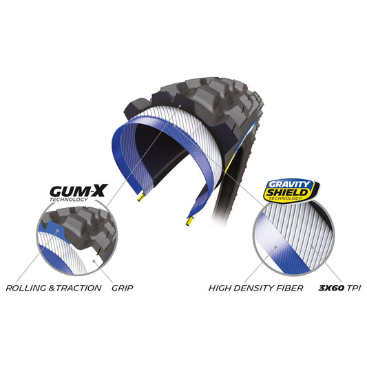 Michelin Force AM² Tyre 27.5 x 2.60" Black (66-584)