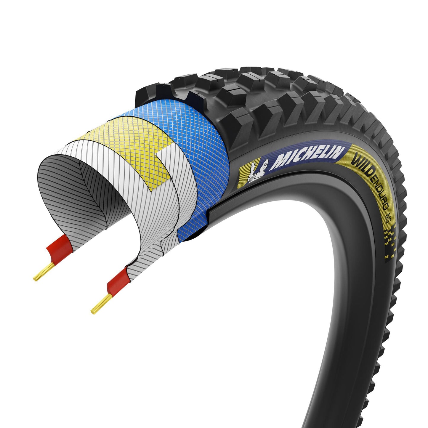 Michelin Wild Enduro MS Racing Line Tyre Blue/Yellow 29 x 2.40" (61-622)
