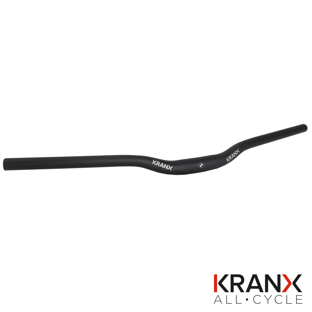 KranX Alloy Riser MTB Handlebars in Black - 31.8mm / 720mm