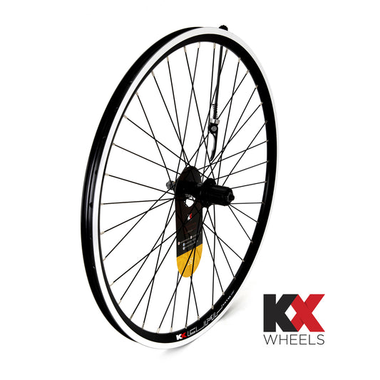 KX Wheels MTB 26" Doublewall Q/R Cassette Wheel Rim Brake (Rear)