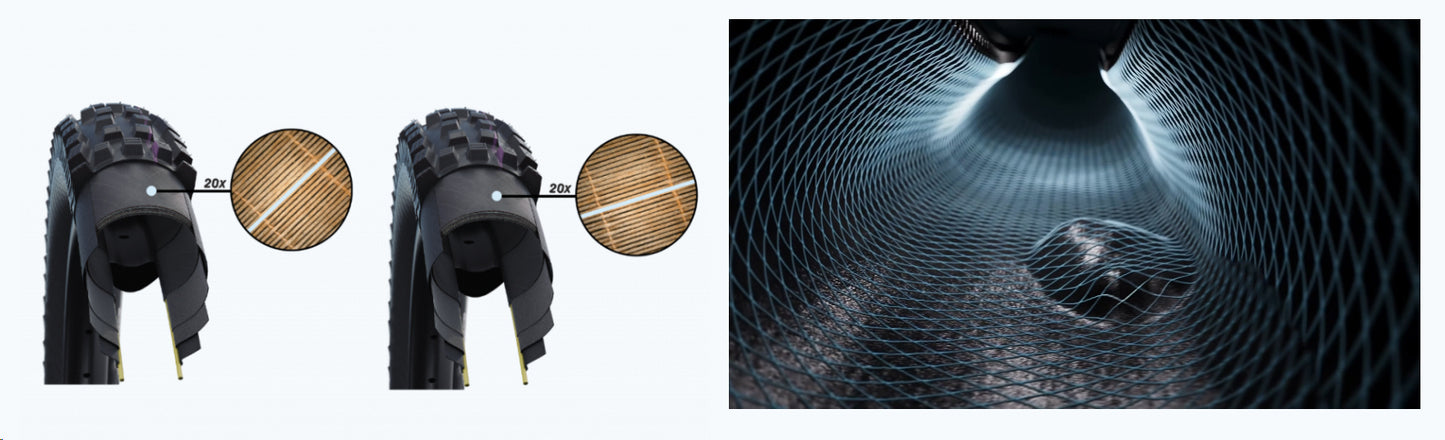 Schwalbe Magic Mary Radial Gravity Pro Soft MTB Tyre in Black 27.5 x 2.50" (Fold)