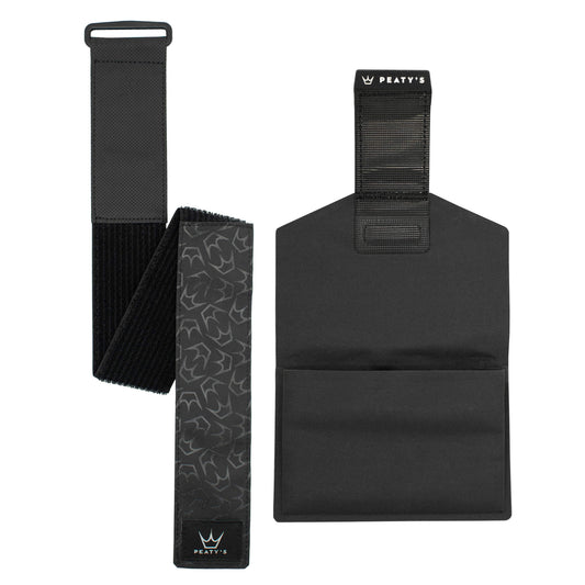 Peaty's HoldFast Trail Tool Wrap - Nightrider Black