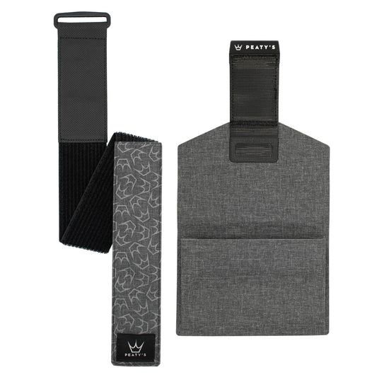Peaty's HoldFast Trail Tool Wrap - Slate Grey