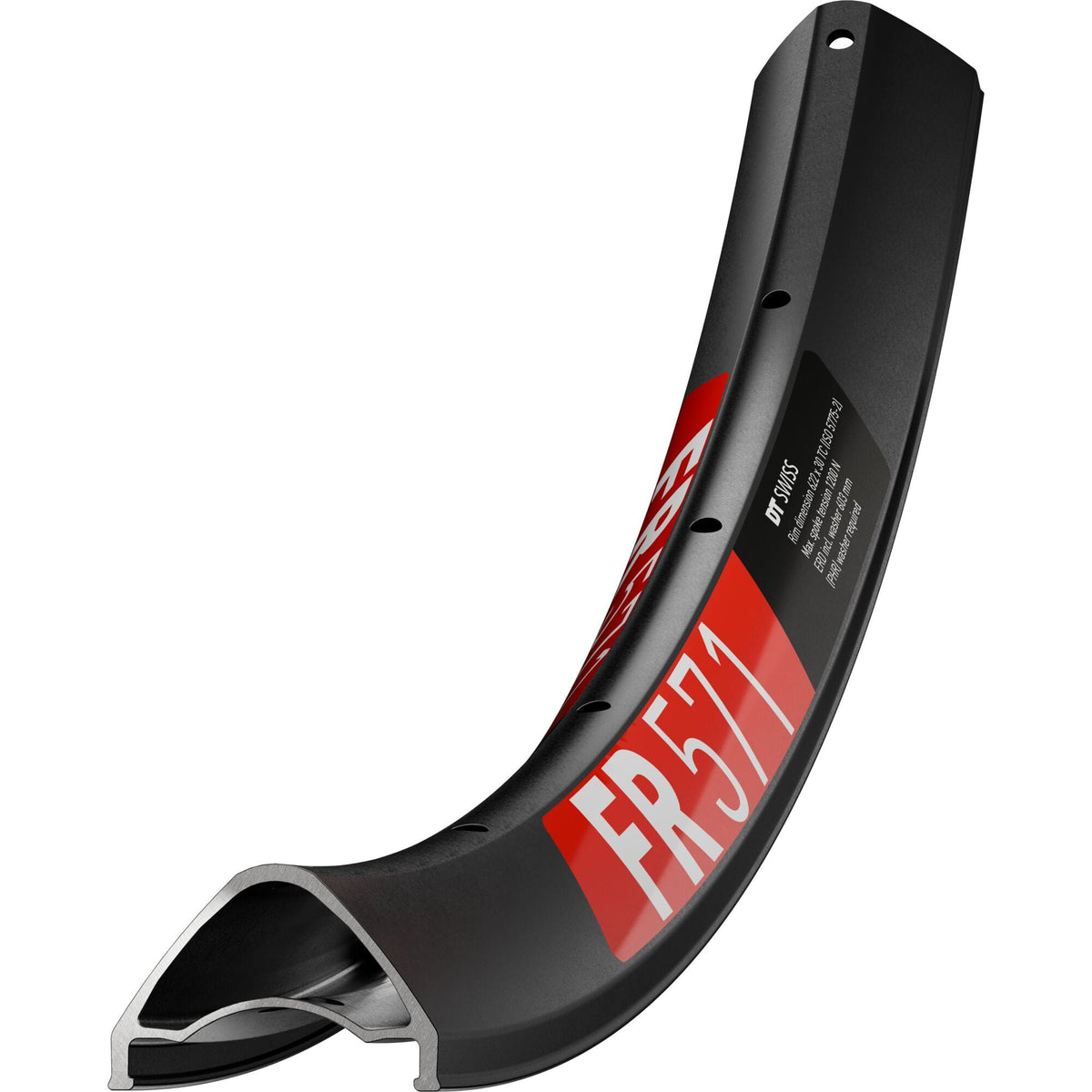 DT Swiss FR 571 SBWT disc-specific 32 hole Presta-drilled black - 27.5"