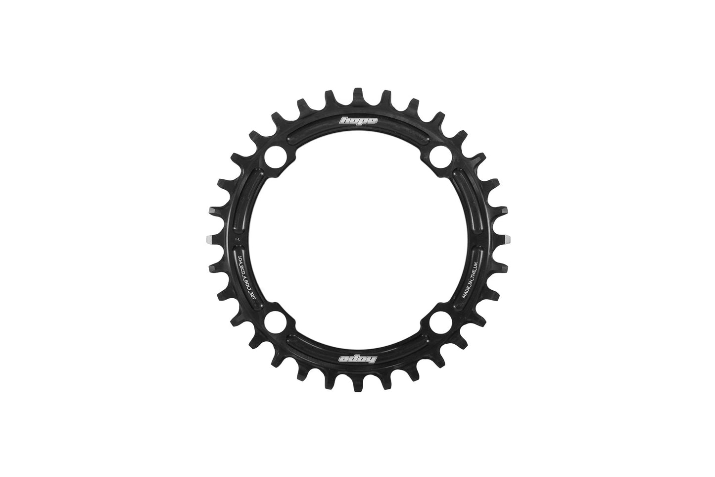 Hope R22 104 BCD Chainring - Black